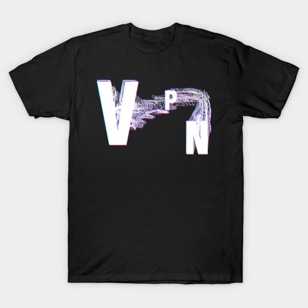 Login with VPN T-Shirt by Raimondi